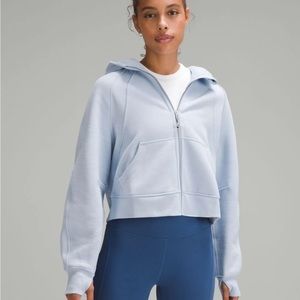 Powder Blue - Lululemon Scuba Oversized Full-Zip Full Zip hoodie M/L